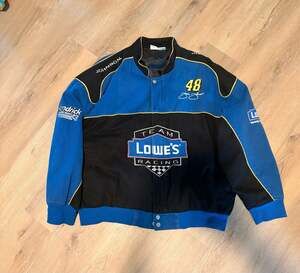 Winners Circle Nascar Jimmie Johnson #48 Lowe's Racing Team Twill Jacket